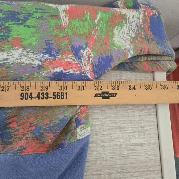 Nike Sportswear Oversize Sweatshirt Womens Size XXL Multicolor DQ3586-450 Front - Picture 7 of 9